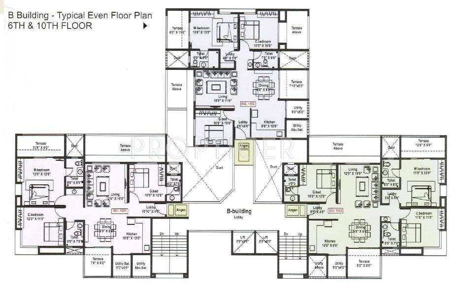  grand stand Images for Cluster Plan of Kundan Grand Stand
