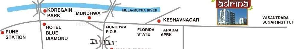  adrina Images for Location Plan of Vastushree Adrina