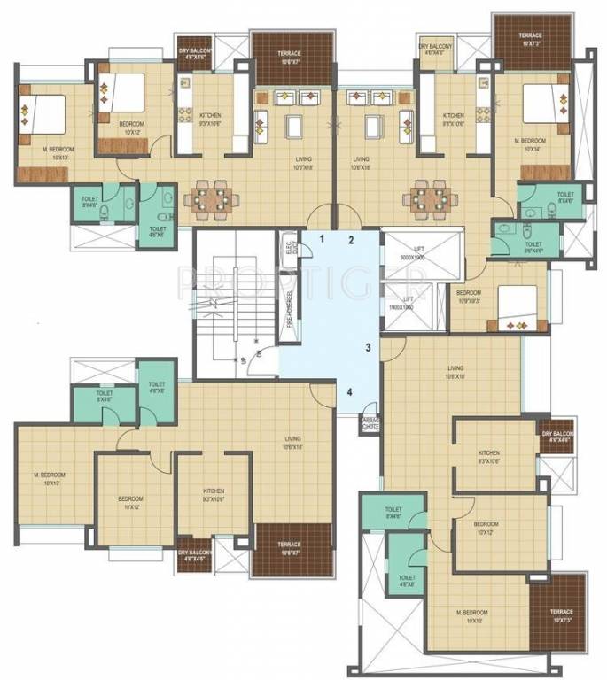 Images for Cluster Plan of Pharande Woodsville