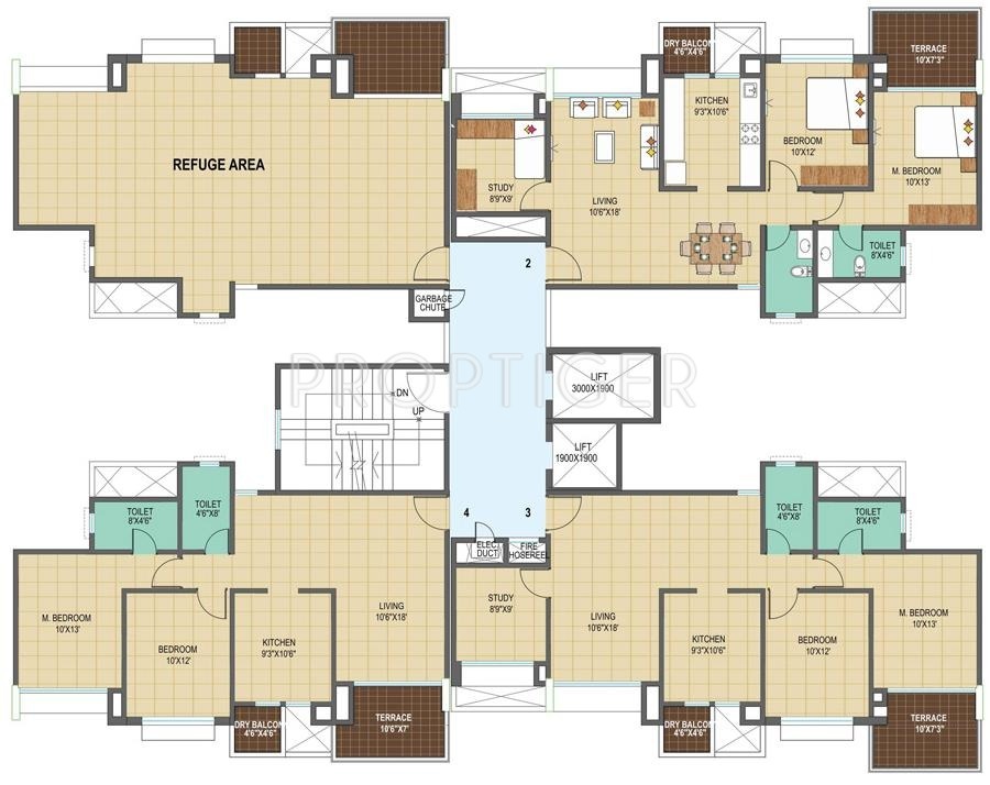 Images for Cluster Plan of Pharande Woodsville