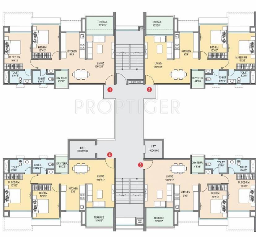 Images for Cluster Plan of Pharande Woodsville