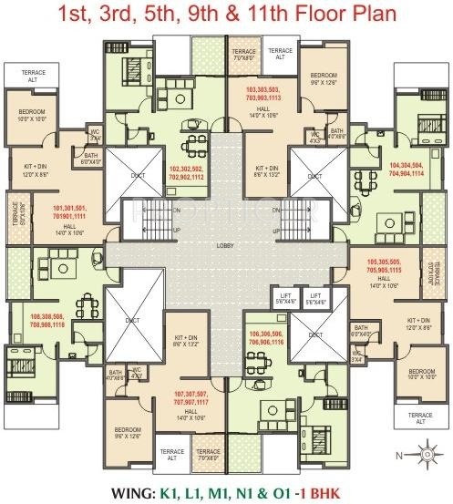  swapna nagari Cluster Plan