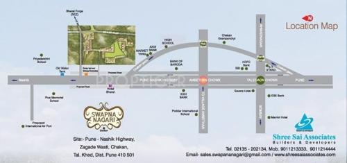  swapna-nagari Images for Location Plan of Shree Sai Swapna Nagari