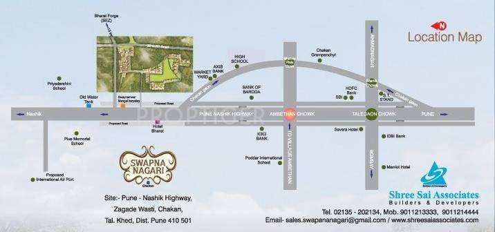  swapna nagari Images for Location Plan of Shree Sai Swapna Nagari