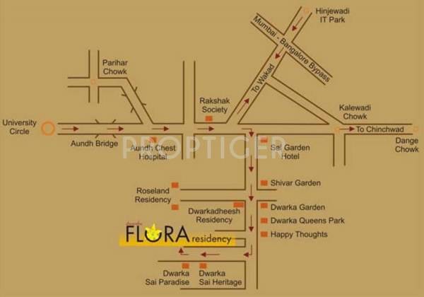 Images for Location Plan of GK Flora Residency