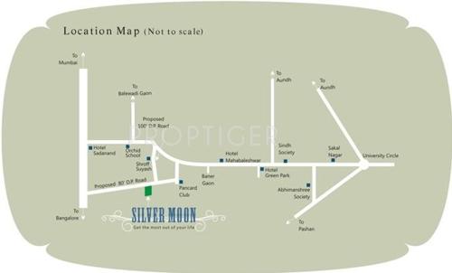  silver-moon Images for Location Plan of Venkateshwara Silver Moon