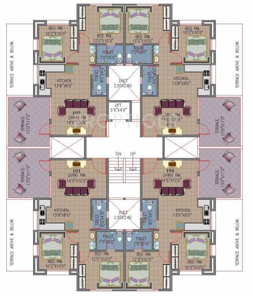 Images for Cluster Plan of Khivansara Shubham Terraces