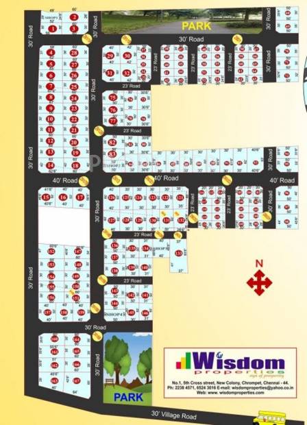 Images for Layout Plan of Wisdom Sri Sathyasai Nagar