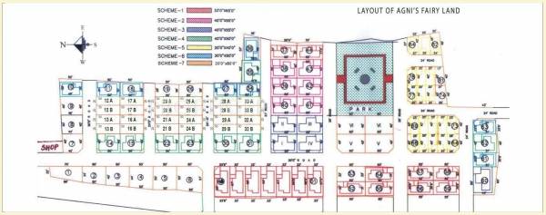 Agni Estates Fairy Land Layout Plan