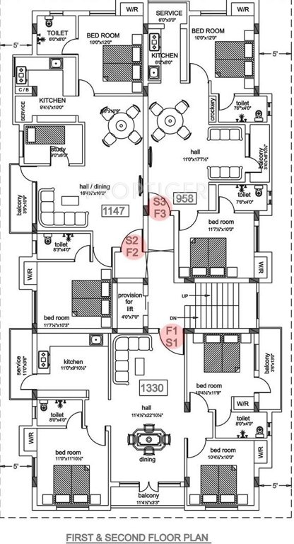 Images for Cluster Plan of AGP Homes Swahatham