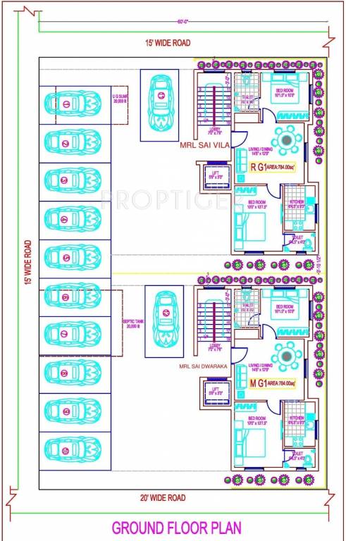 Images for Cluster Plan of MRL Sai Vila