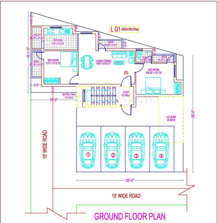 Images for Cluster Plan of MRL Sai Vila