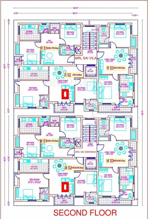 Images for Cluster Plan of MRL Sai Vila