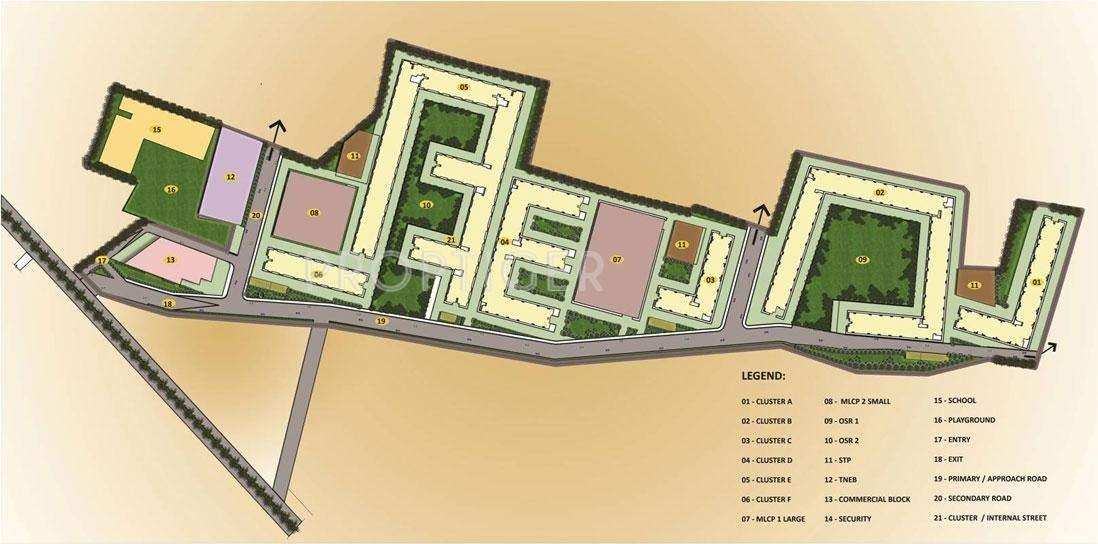 oragadam Images for Master Plan of VBHC Oragdam