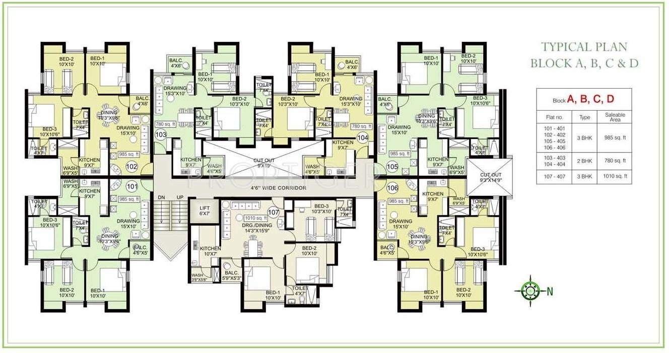 Images for Cluster Plan of Arihant Foundation and Housing Frangipani