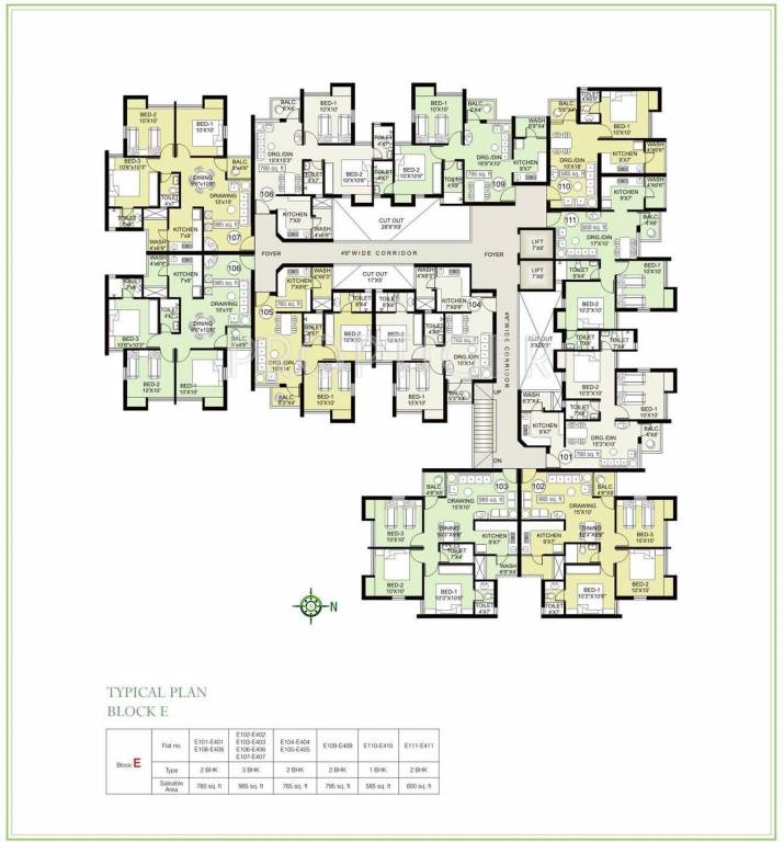 Images for Cluster Plan of Arihant Foundation and Housing Frangipani