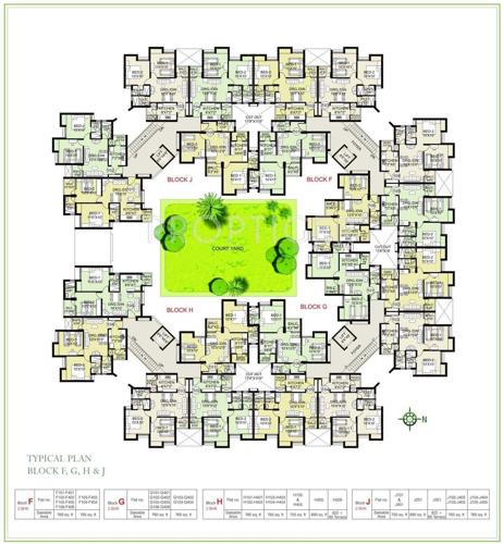 Images for Cluster Plan of Arihant Foundation and Housing Frangipani
