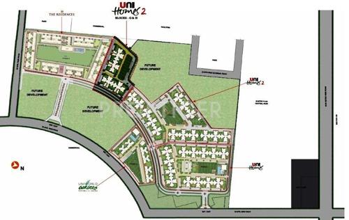  unihomes-2 Images for Master Plan of Unitech Unihomes 2