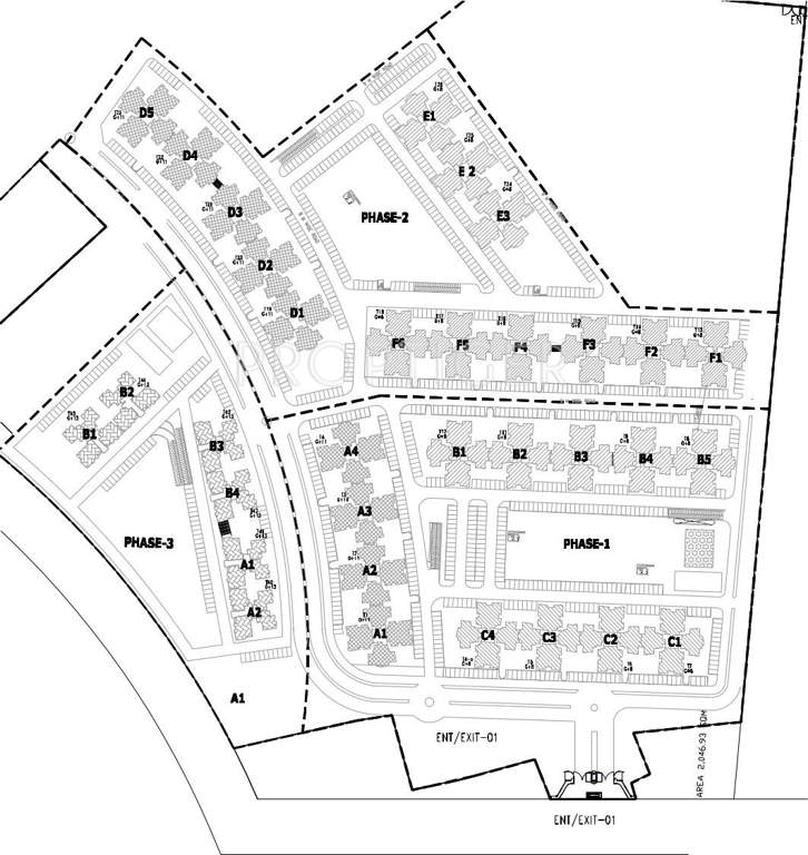 unihomes 2 Images for Master Plan of Unitech Unihomes 2