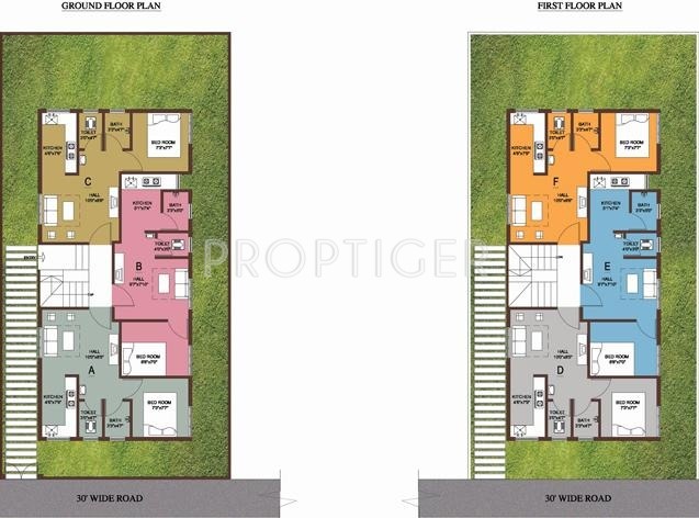 Images for Master Plan of Arun Villa Juhu Beach