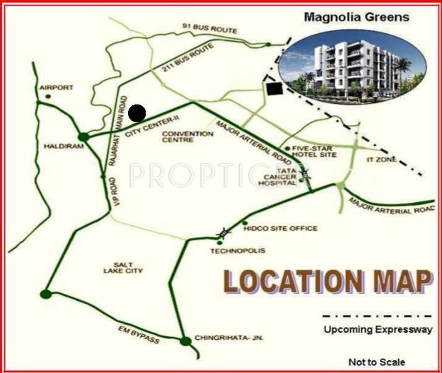  greens Images for Location Plan of Magnolia Greens