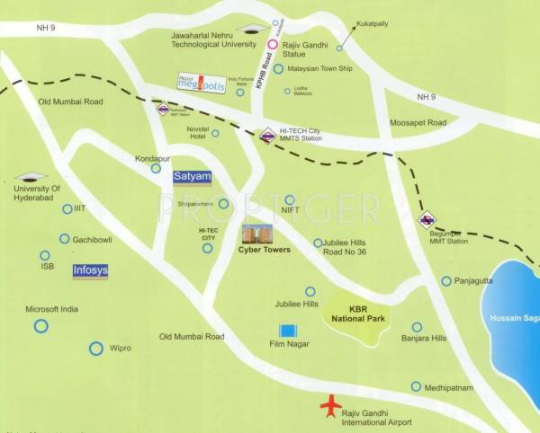 Images for Location Plan of Prajay Megapolis Images for Location Plan of Prajay Megapolis