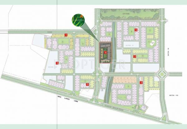 Images for Master Plan of Unitech Gardens