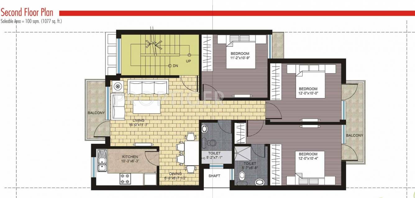 Images for Cluster Plan of Unitech Unihomes
