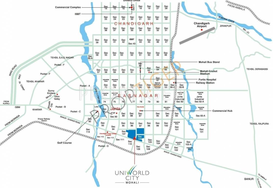 Images for Location Plan of Unitech Aspen Greens
