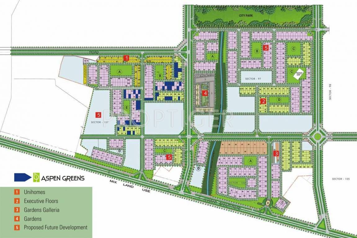 Images for Master Plan of Unitech Aspen Greens