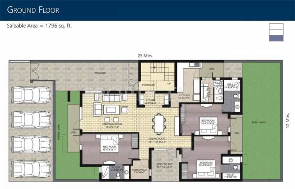 Images for Cluster Plan of Unitech Executive Floors