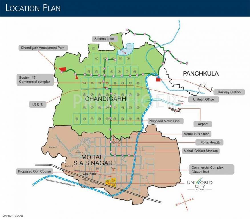 Images for Location Plan of Unitech Executive Floors