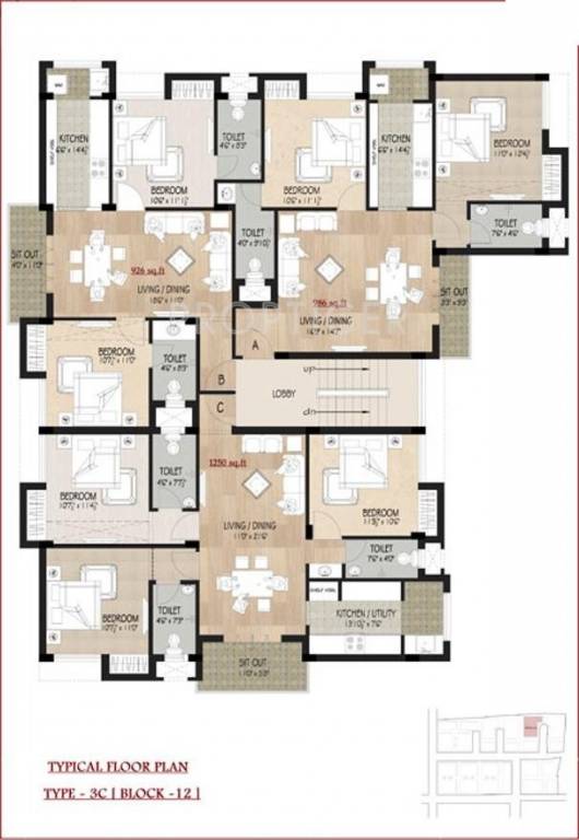 Images for Cluster Plan of Vijay Shanthi Silent Valley
