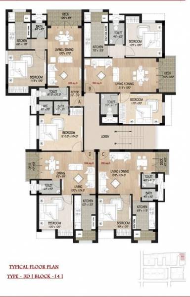 Images for Cluster Plan of Vijay Shanthi Silent Valley