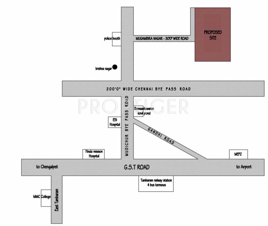 Images for Location Plan of Vijay Shanthi Silent Valley