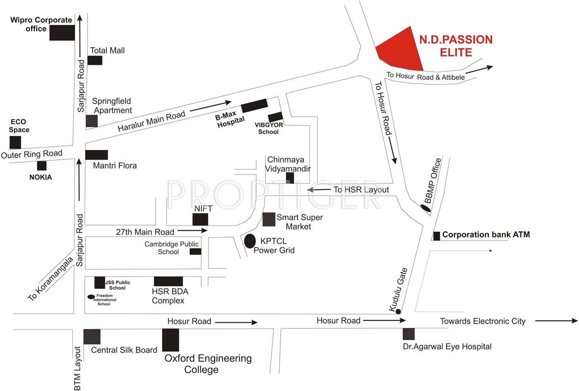 passion elite Images for Location Plan of ND Passion Elite