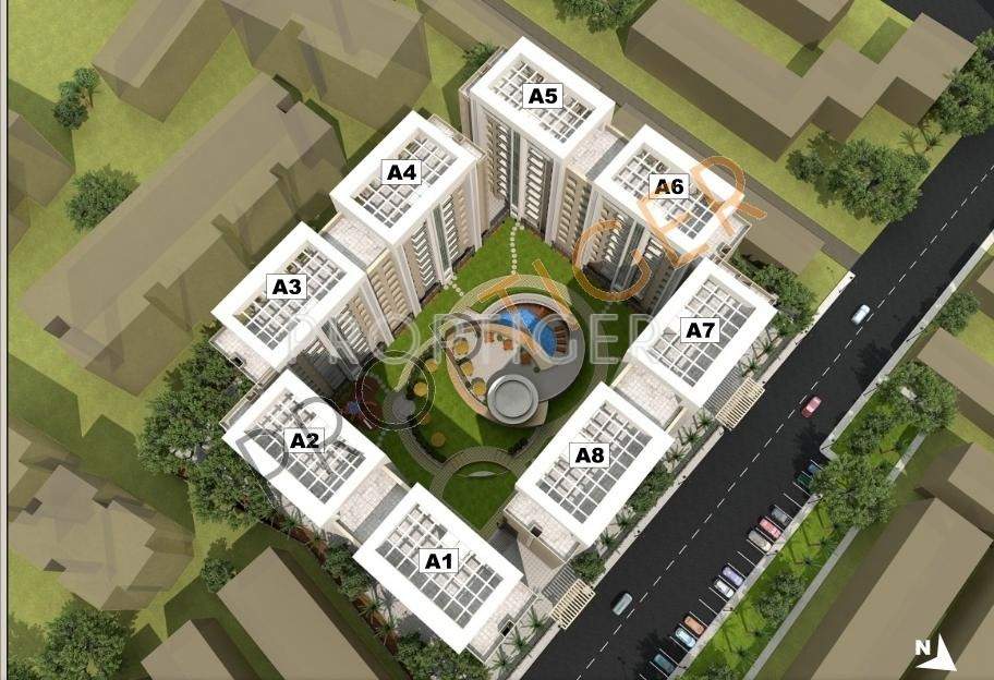  sky vie Images for Layout Plan of Lunkad Sky Vie