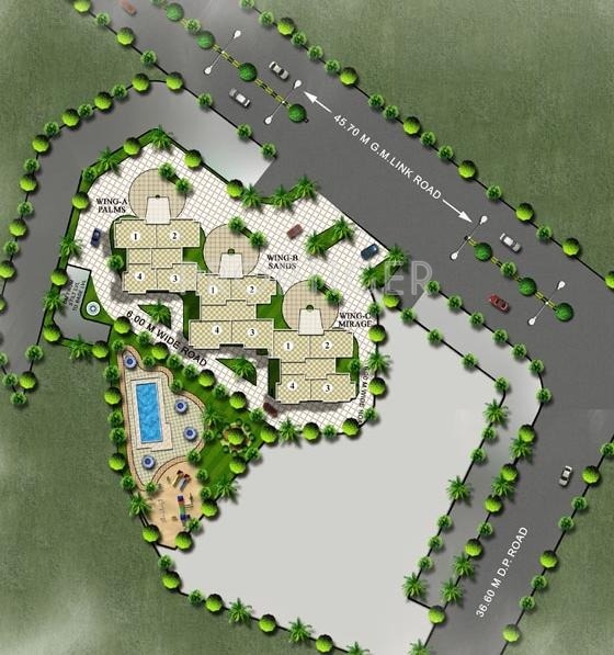 Layout Plan Image of Srishti Group Mumbai Oasis for sale - Proptiger.com