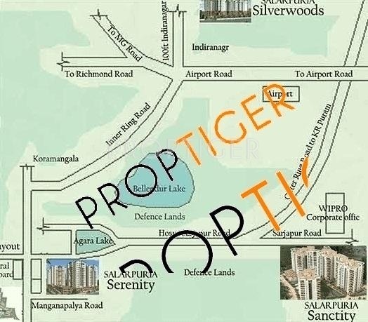 Images for Location Plan of Salarpuria Sattva Sanctity