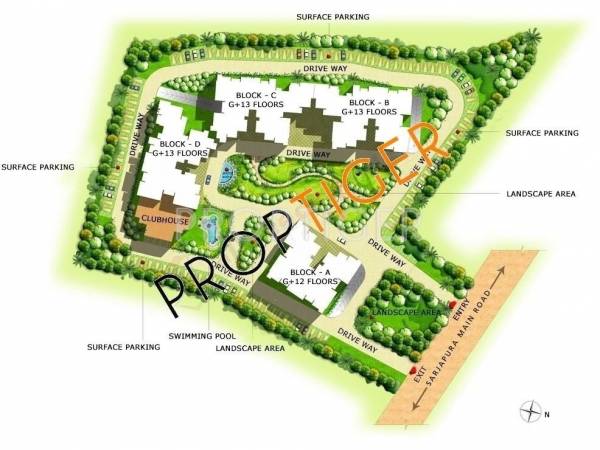 Images for Master Plan of Salarpuria Sattva Sanctity