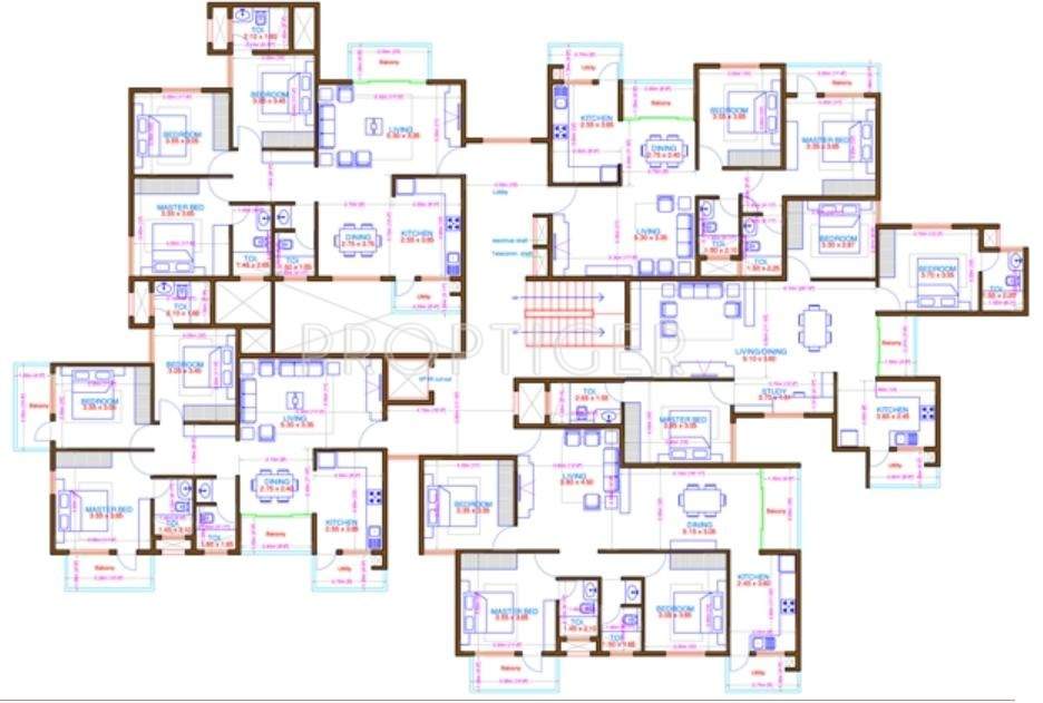 Images for Cluster Plan of Shri Diya Viola