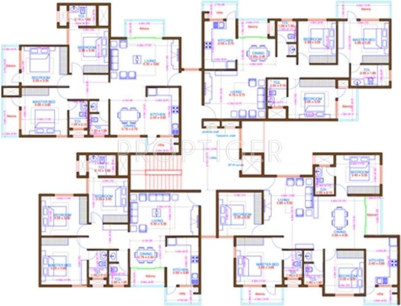 Images for Cluster Plan of Shri Diya Viola