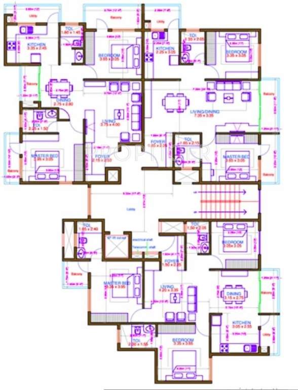  viola Block  A Cluster Plan