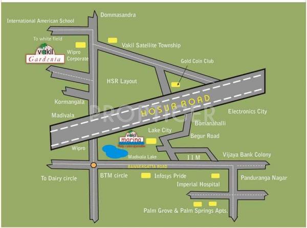 Images for Location Plan of Vakil Gardenia