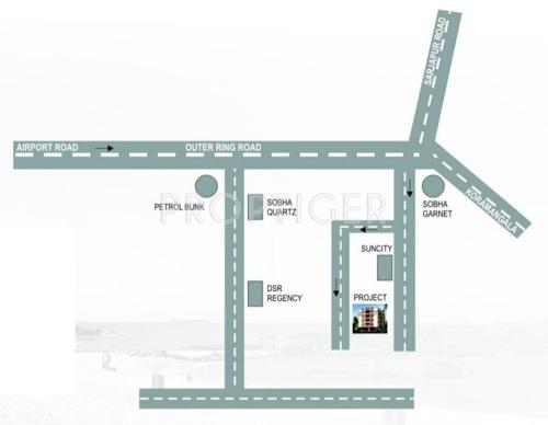  topaz Images for Location Plan of DSR Infrastructures Topaz