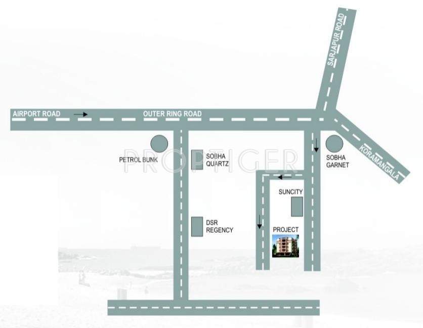  topaz Images for Location Plan of DSR Infrastructures Topaz