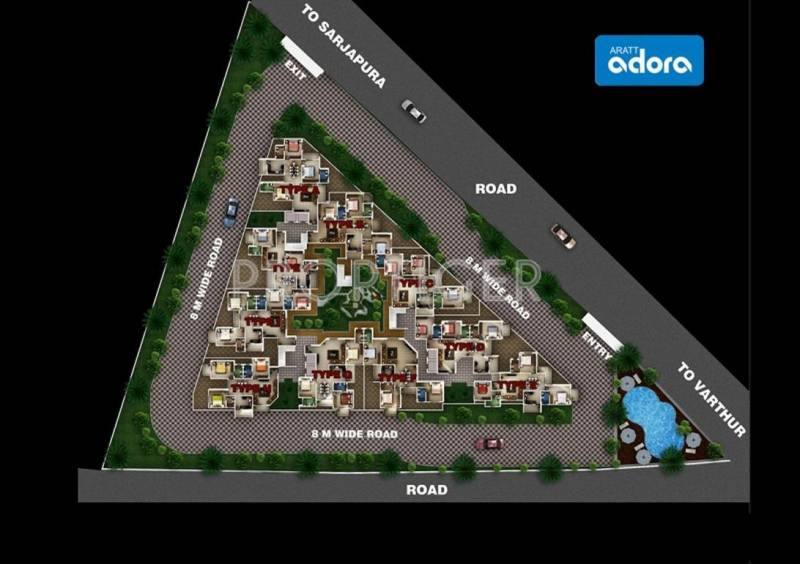 Images for Cluster Plan of Aratt Adora
