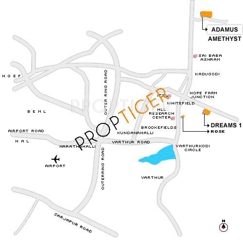 Images for Location Plan of Sobha Adamus