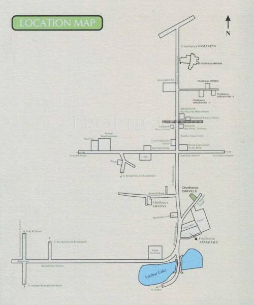 Images for Location Plan of Chaithanya Oakville
