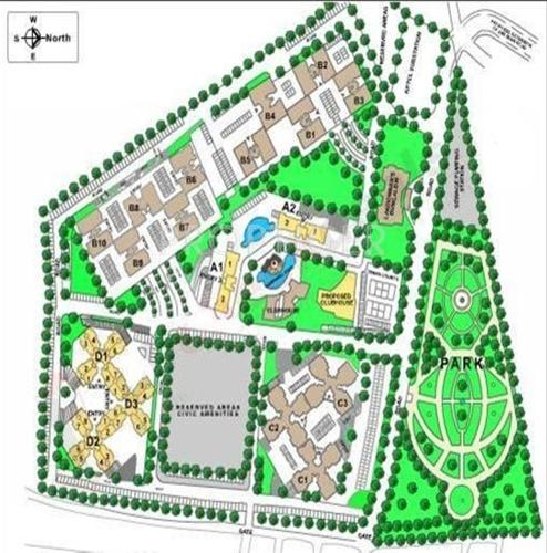  south-city Images for Master Plan of L And T South City